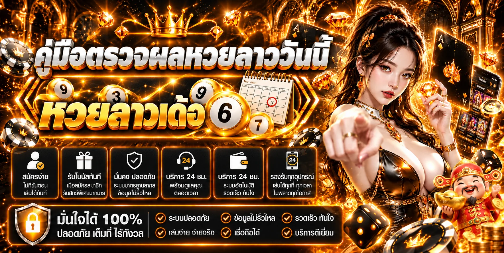 หวยลาวเด้อ | คู่มือตรวจผลหวยลาววันนี้ทีละขั้น